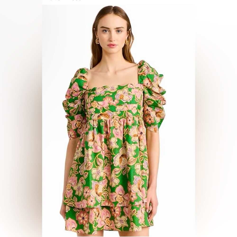 MISA Los Angeles Kate Dress in Kelly Blossoms Size XL